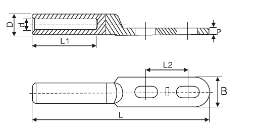 Long Palm Cable Terminal