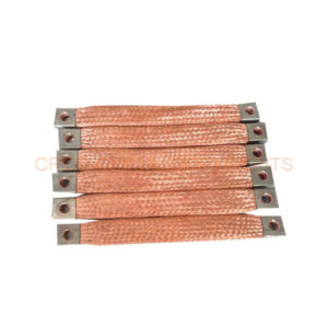 Flat copper braided busbar