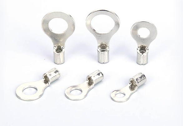 Non-Insulated ring crimp terminals,ring crimp terminals,crimp terminals,terminals connector,O type terminals