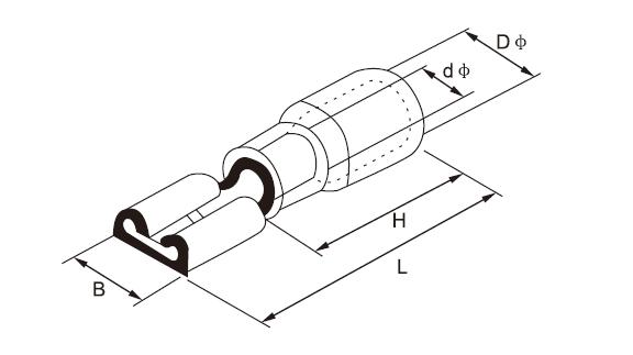 Insulated piggy back terminals,piggy back terminals,quick splice,splice crimp terminals,crimp terminals