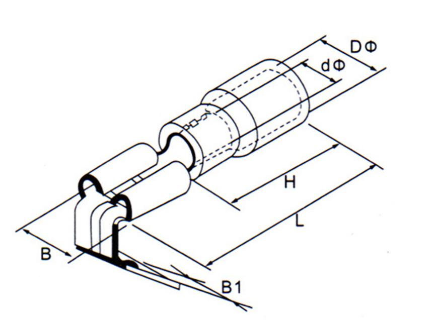 Insulated piggy back terminals,piggy back terminals,quick splice,splice crimp terminals,crimp terminals