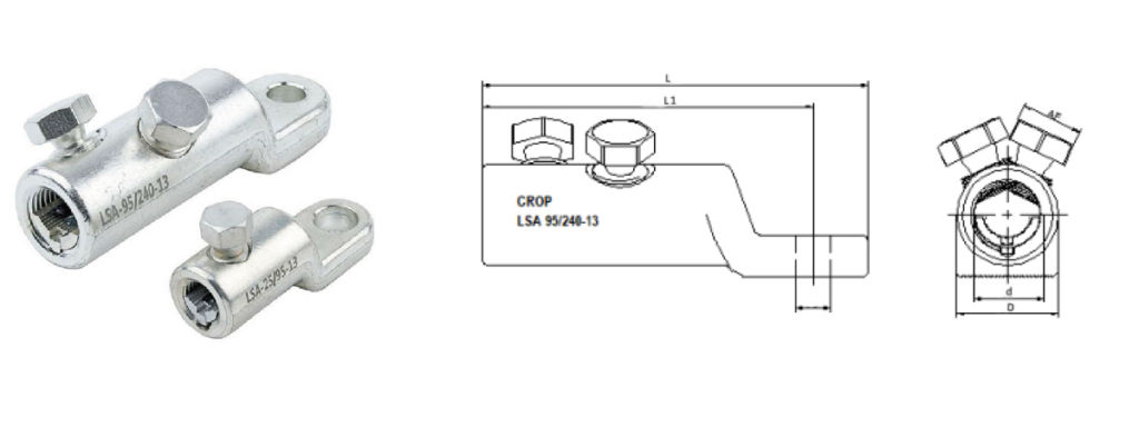 Mechanical Shear Bolt Terminal Lug