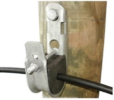 Suspension clamp with bolt