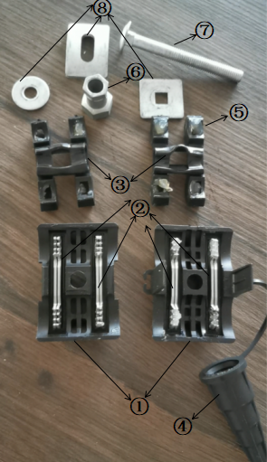 Insulation piercing connector structure