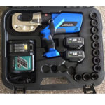 battery crimping tool for cable lug