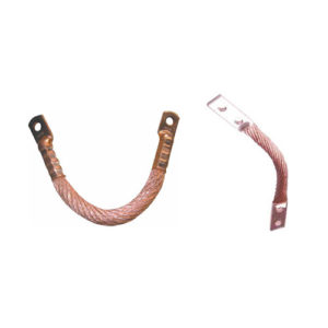 Copper stranded busbar connectors stranded ground strap