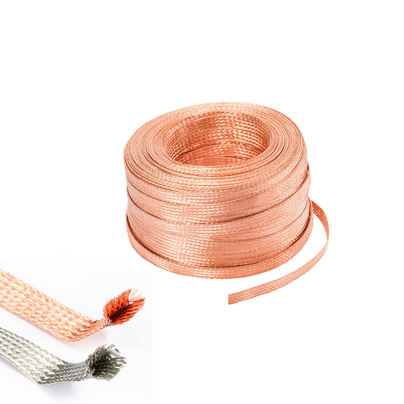 copper braided strip