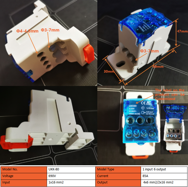 Din Rail Terminal Block Box